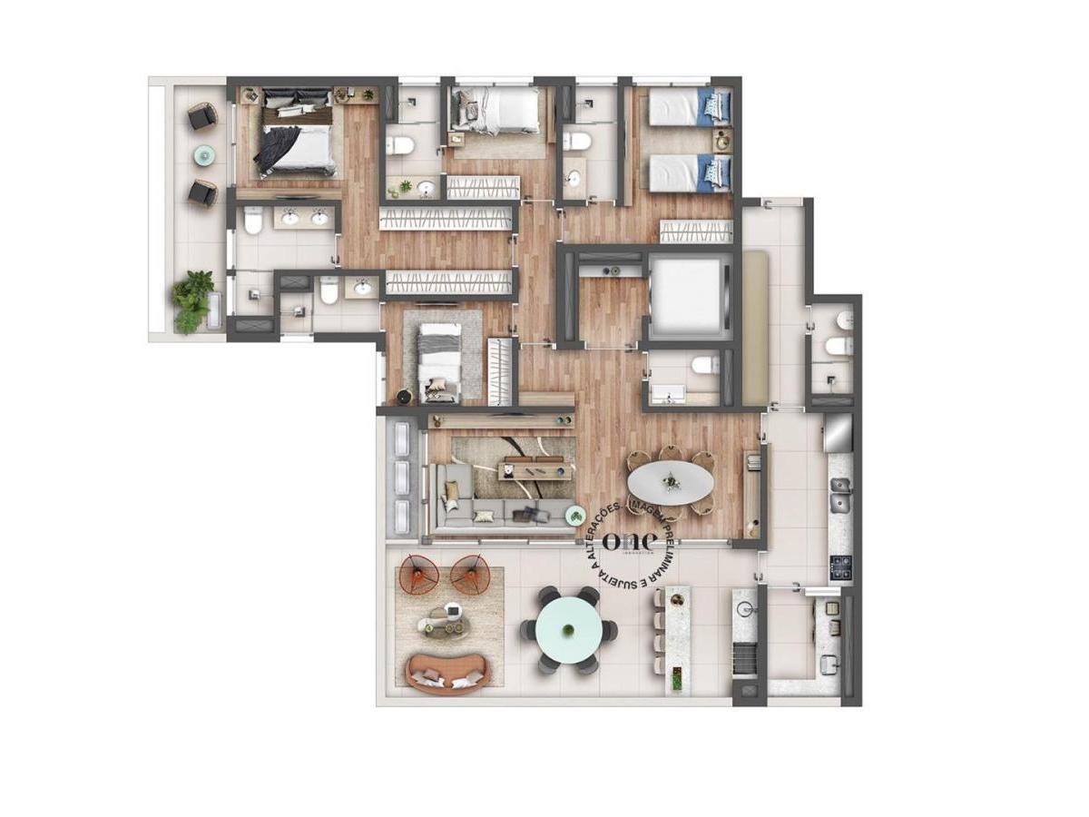 Apartamento, 4 quartos, 184 m² - Foto 16