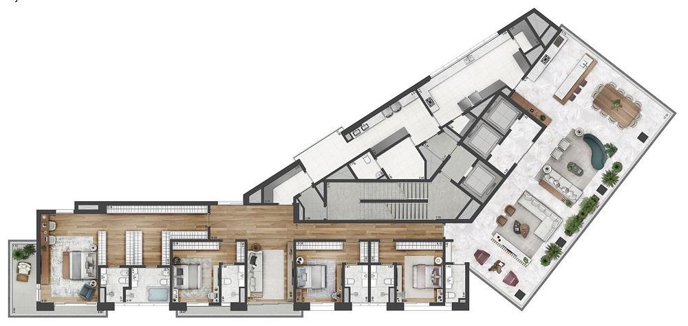 Apartamento, 4 quartos, 476 m² - Foto 11