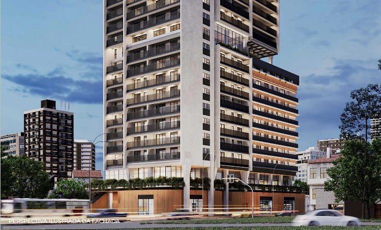 Apartamento, 1 quarto, 34 m² - Foto 1